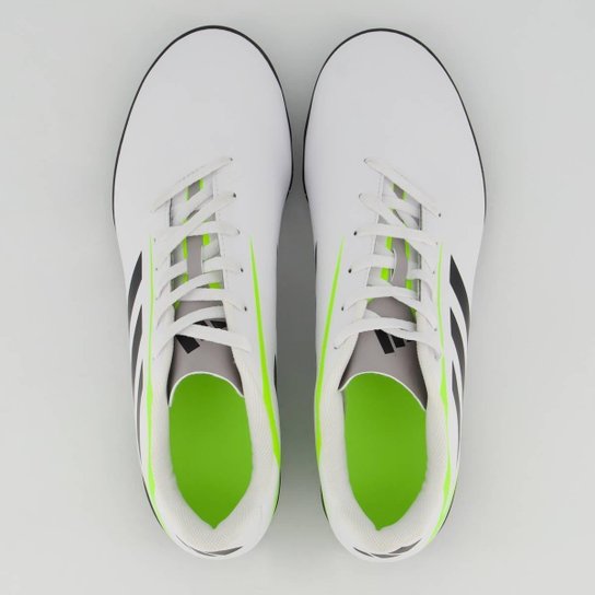 Chuteira Adidas Artilheira VI TF Society Branca IE9419