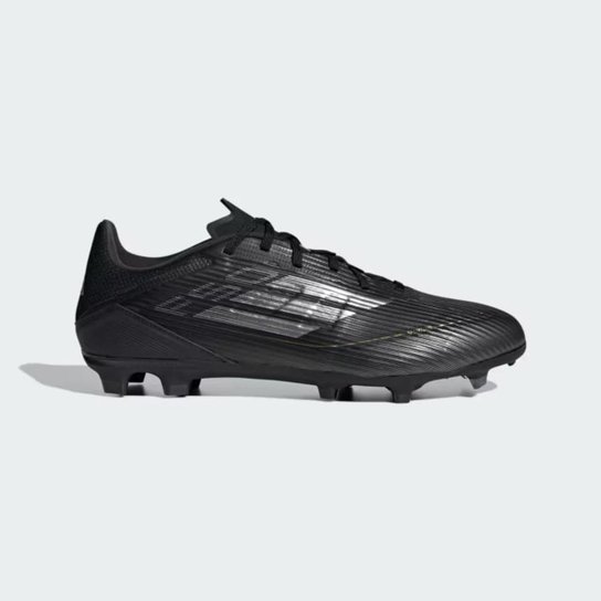 Chuteira Adidas Campo F50 League Preto/Dourado