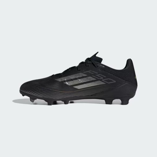 Chuteira Adidas Campo F50 League Preto/Dourado