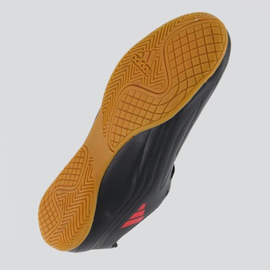 Chuteira Adidas Deportivo II IN Futsal Preta e Vermelha