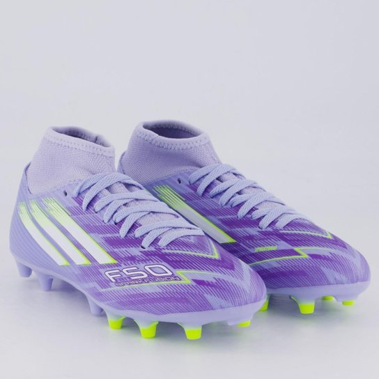 Chuteira Adidas F50 Sparkfusion Club FG Campo Feminina