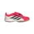 Chuteira Adidas  Futsal Língua Dobrável Predator League Infantil - Vermelho Claro+Preto