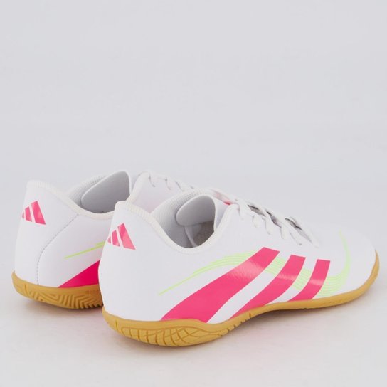 Chuteira Adidas Predator Artilheira 25 Futsal Juvenil Branca