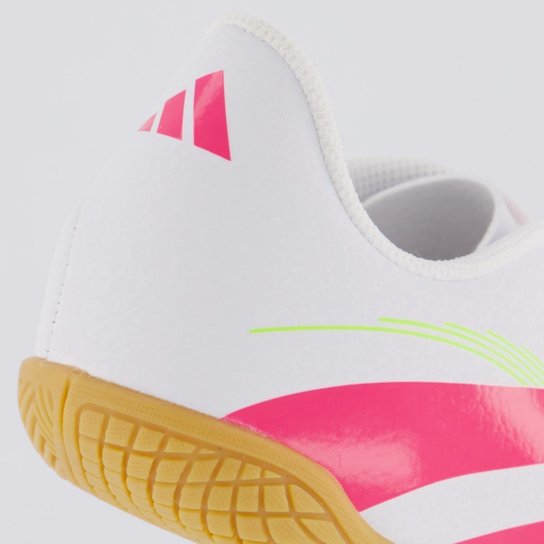 Chuteira Adidas Predator Artilheira 25 Futsal Juvenil Branca