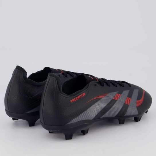 Chuteira Adidas Predator League FG MG Campo Preta
