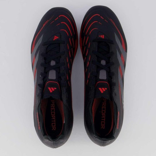 Chuteira Adidas Predator League FG MG Campo Preta