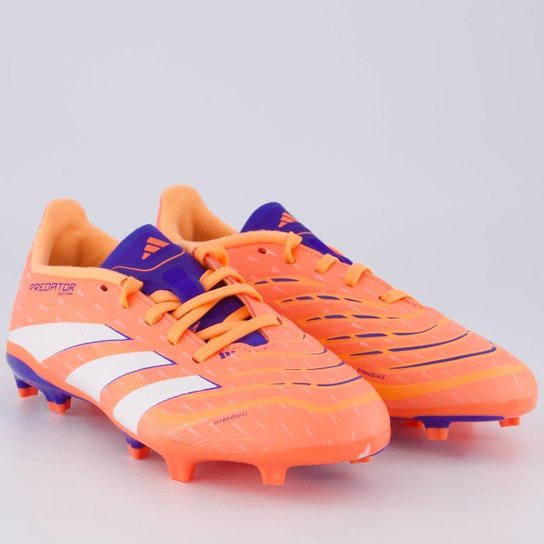 Chuteira Adidas Predator League FG/MG Campo Juvenil