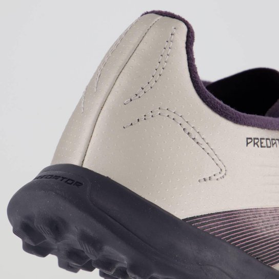 Chuteira Adidas Predator League TF Society Juvenil Prata