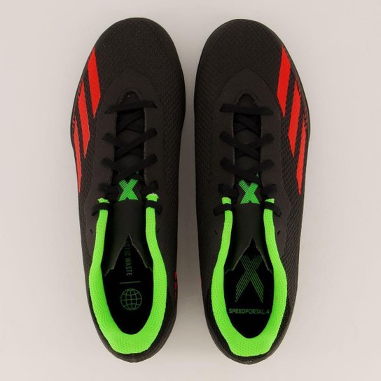 Chuteira Adidas X Speedportal 22.4 TF Society Preta