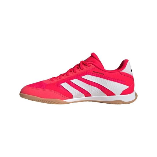 Chuteira Adulto Adidas Salão Predator League Vermelha JR3125
