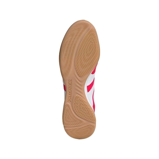 Chuteira Adulto Adidas Salão Predator League Vermelha JR3125