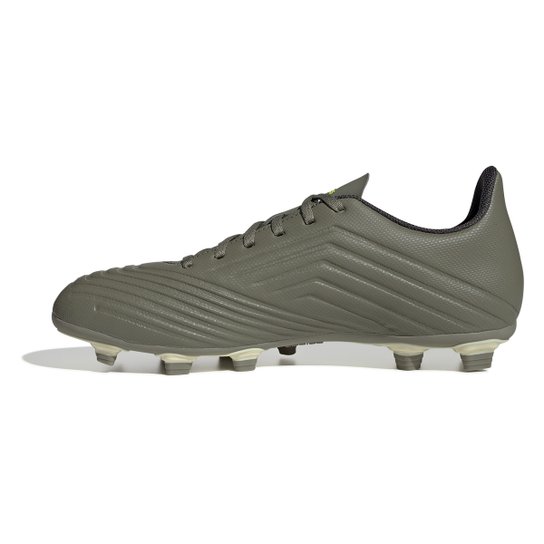 Chuteira Campo Adidas Predator 19 4 FG - Cinza