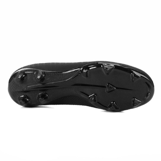 Chuteira Campo Adidas X 19 3 FG - Preto+Prata