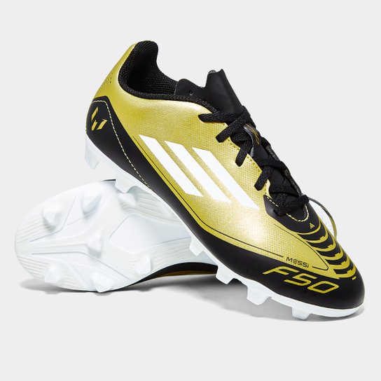 Chuteira Campo Infantil Adidas F50 Club Messi
