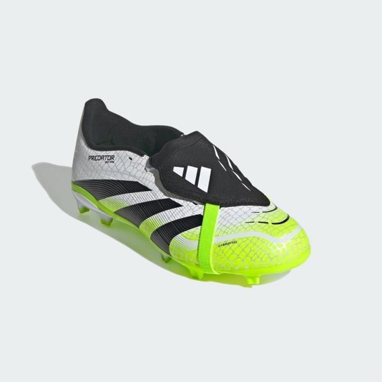 Chuteira Campo Infantil Adidas Predator League Fold-Over Tongue Firm/Multi-Ground Unissex