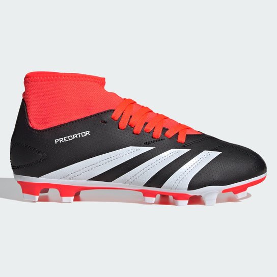 Chuteira Campo Juvenil Adidas Predator 24 Club Sock