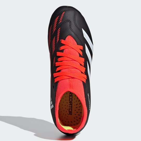 Chuteira Campo Juvenil Adidas Predator 24 Club Sock