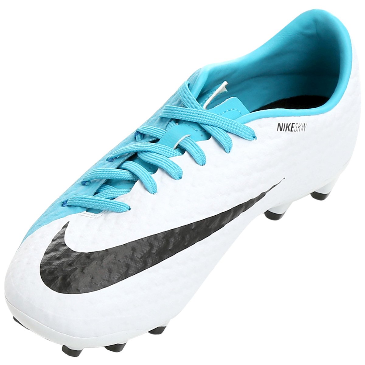 nike hypervenom azul e branco