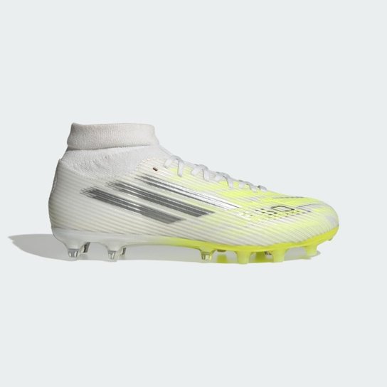 Chuteira Campo/Society Cano Alto F50 Sparkfusion League Feminina Adidas