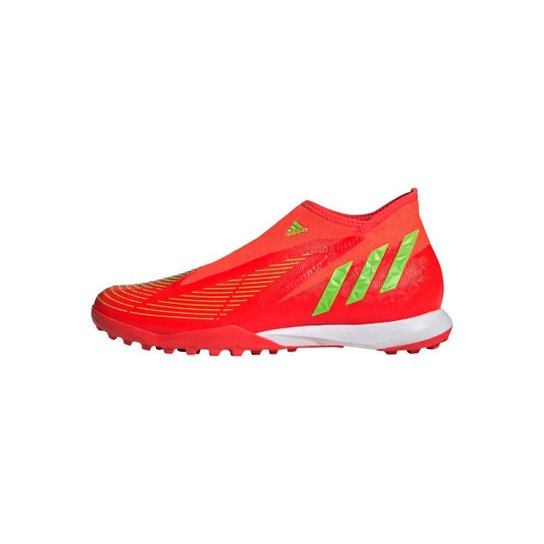 Chuteira Sem Cadarços Predator Edge.3 Society-Laranja Adidas