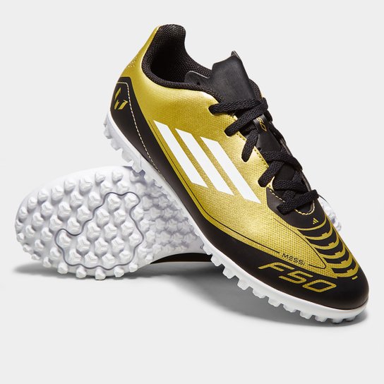 Chuteira Society Infantil Adidas F50 Club Messi