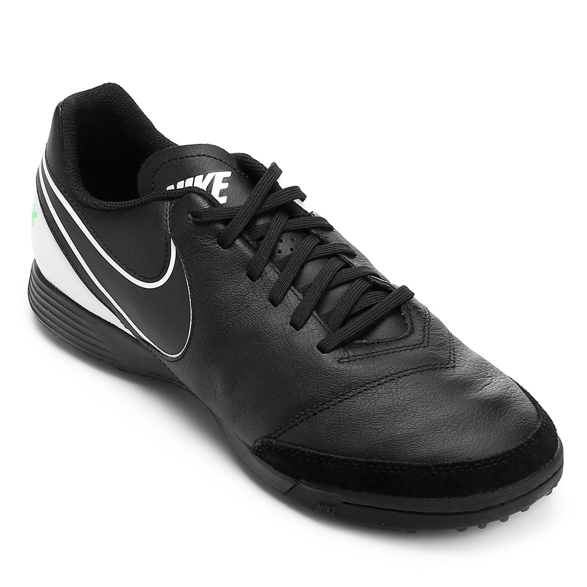 Chuteira Society Nike Tiempo Genio Leather TF Loja do Inter