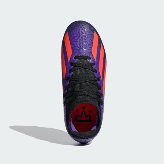 Chuteira X Crazyfast Salah.3 Campo Juvenil Adidas