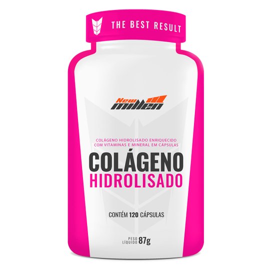 Colágeno Hidrolisado New Millen - 120 Cáps