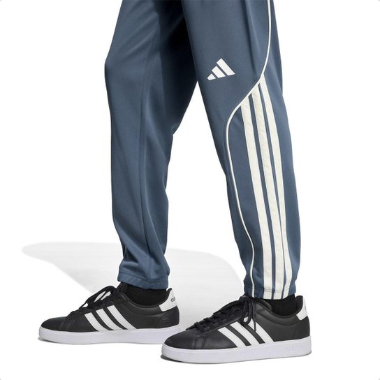 Conjunto Agasalho Adidas Masculino 3 Listras Stadium TS