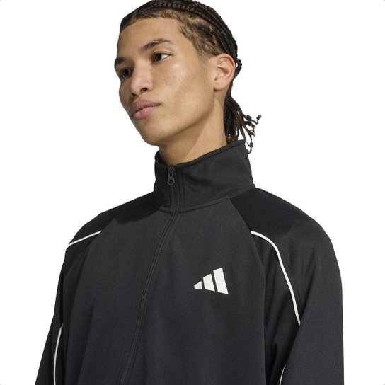 Conjunto Agasalho Adidas Masculino 3 Listras Stadium TS