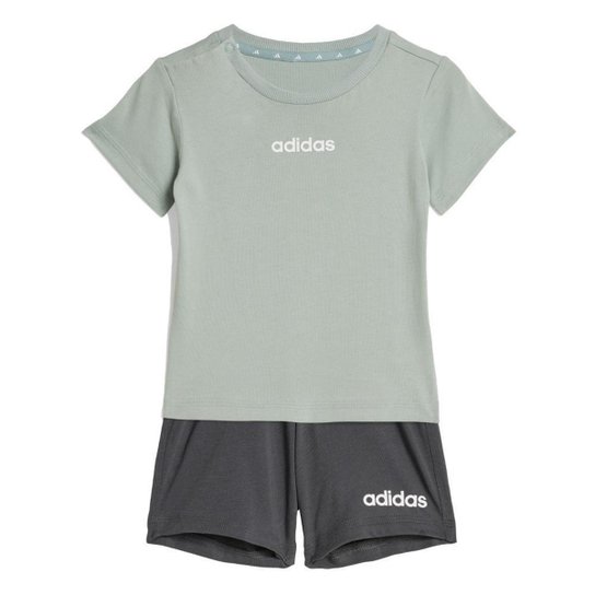 Conjunto Camiseta Essentials Infantil Adidas