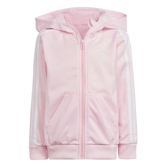 Conjunto de Agasalho Adidas LK 3s Shiny TS Infantil