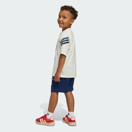 Conjunto Infantil Adidas Esportivo Marvel Homem-Aranha