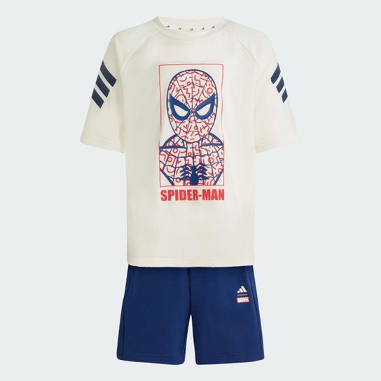 Conjunto Infantil Adidas Esportivo Marvel Homem-Aranha