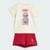 Conjunto Infantil Adidas Marvel Homem-Aranha - Branco