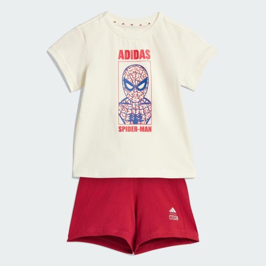 Conjunto Infantil Adidas Marvel Homem-Aranha