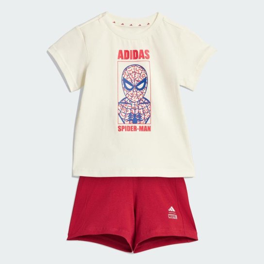 Conjunto Infantil Adidas Marvel Homem-Aranha