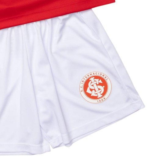 Conjunto Infantil Betel Internacional Menino Vermelho/Branco