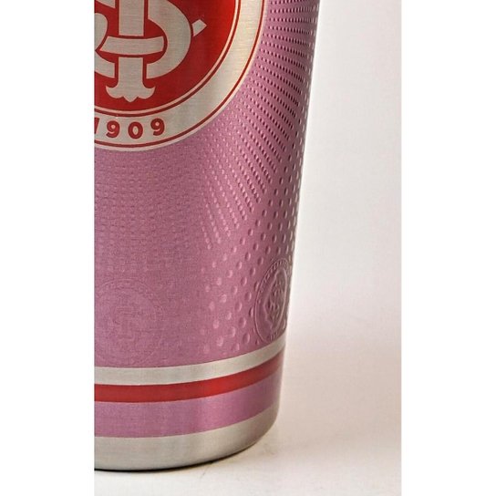 Copo térmico inox Oficial Internacional Rosa