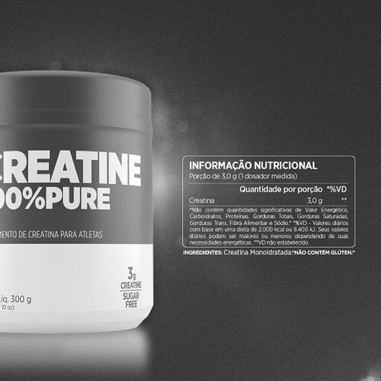 Creatina Pro Series 100% Pure 300 g - Atlhetica Nutrition