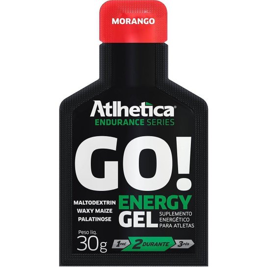 Energético GO Energy Gel c/ 10 unidades- Atlhetica Nutrition