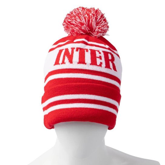 Gorro Masculino Lotus Internacional Tricot Vermelho/Branco