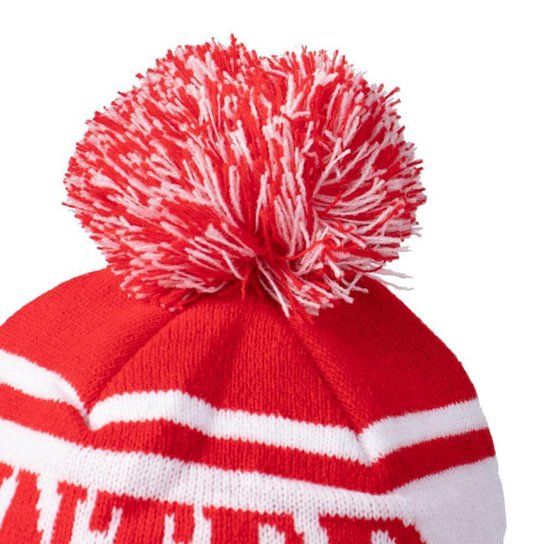 Gorro Masculino Lotus Internacional Tricot Vermelho/Branco