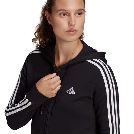 Jaqueta Adidas 3 Listras Feminina