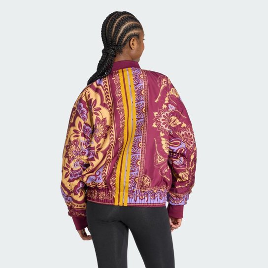 Jaqueta Adidas Varsity X Farm Feminina