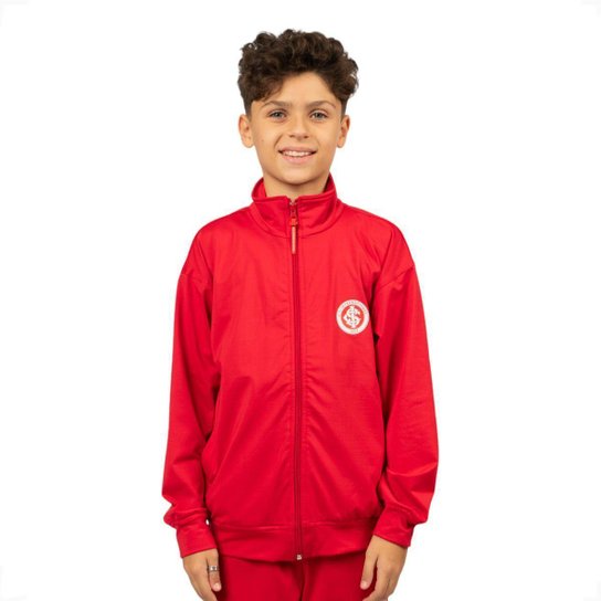 Jaqueta Agasalho Internacional Esportivo Sintético Juvenil Surf Center