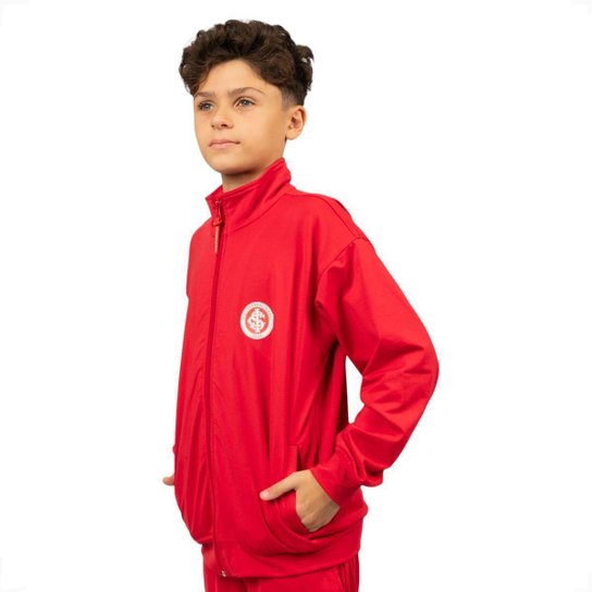 Jaqueta Agasalho Internacional Esportivo Sintético Juvenil Surf Center