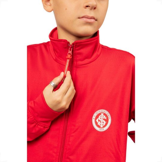 Jaqueta Agasalho Internacional Esportivo Sintético Juvenil Surf Center