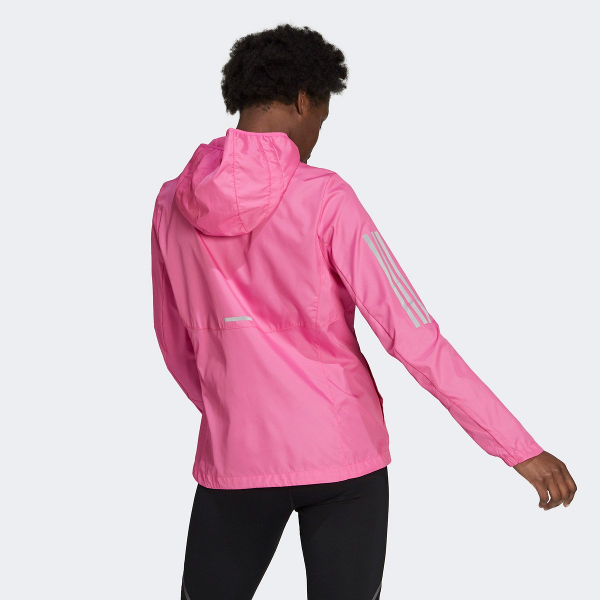 jaqueta corta vento adidas own the run masculina