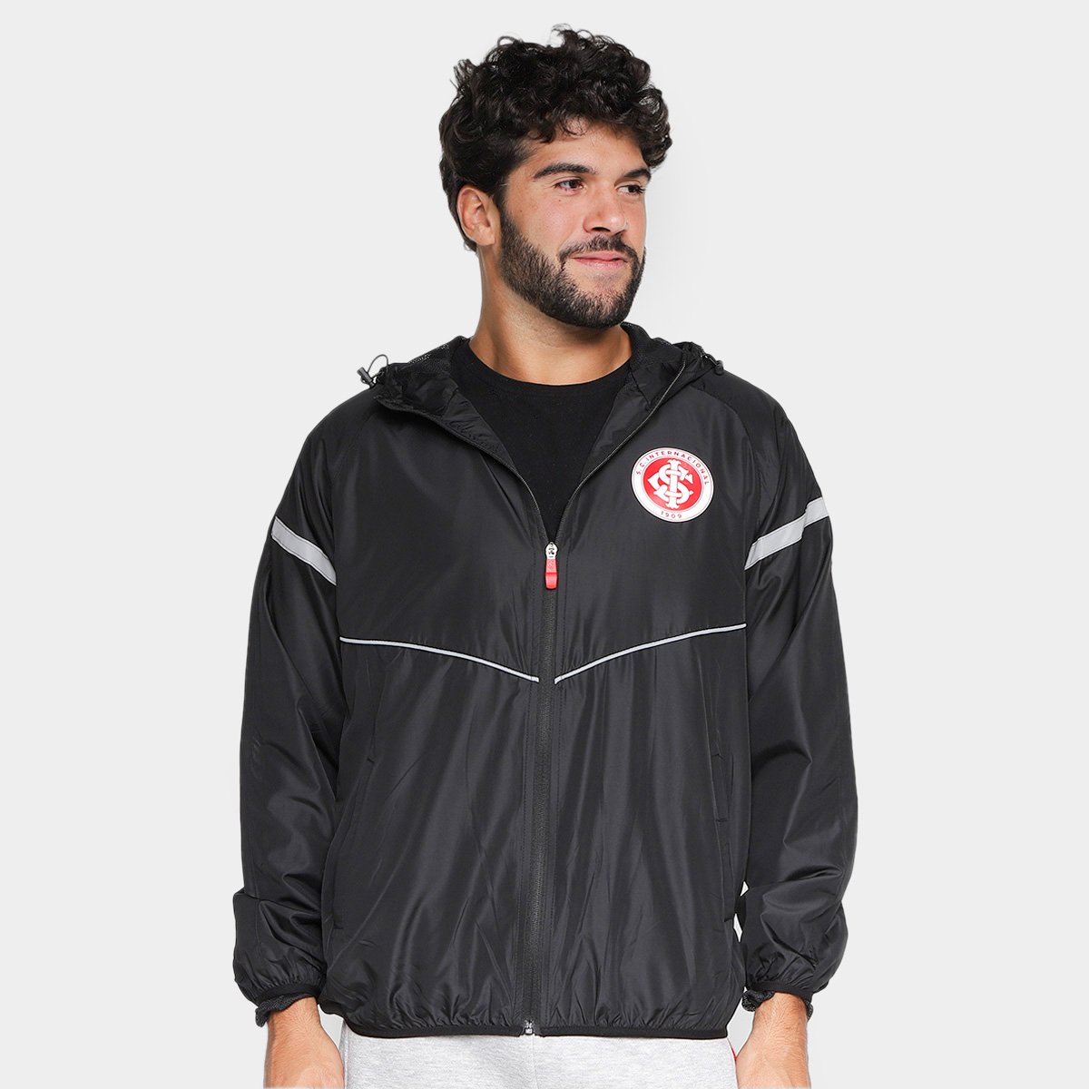 Jaqueta Corta-Vento Internacional Reflectivo Masculina